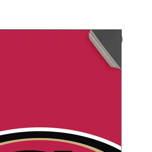NFL San Francisco 49ers Large Logo XBox Series X Digital Edition Console Skin
