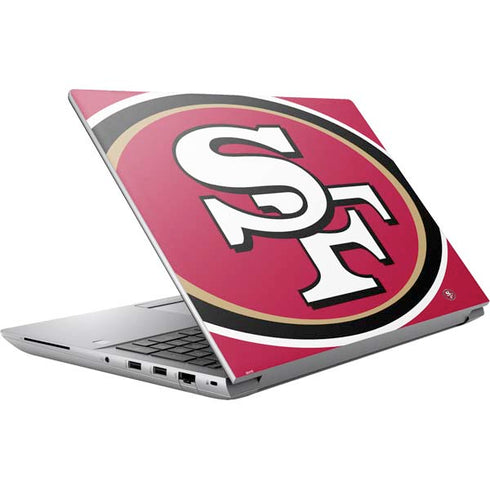 NFL San Francisco 49ers Large Logo HP ZBook Fury 16 G10 Skin