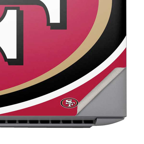 NFL San Francisco 49ers Large Logo HP ZBook Fury 16 G10 Skin