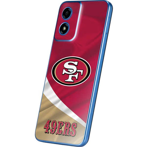 NFL San Francisco 49ers Moto G Play 4G (2024) Skin