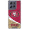 NFL San Francisco 49ers Moto G Stylus 5G (2025) Clear Case