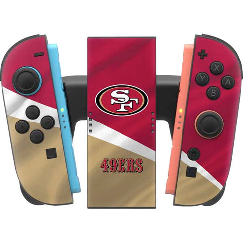 NFL San Francisco 49ers Nintendo Switch 2 (2025) Joy-Con Controller Skin