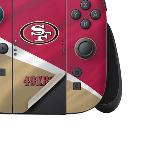NFL San Francisco 49ers Nintendo Switch 2 (2025) Joy-Con Controller Skin