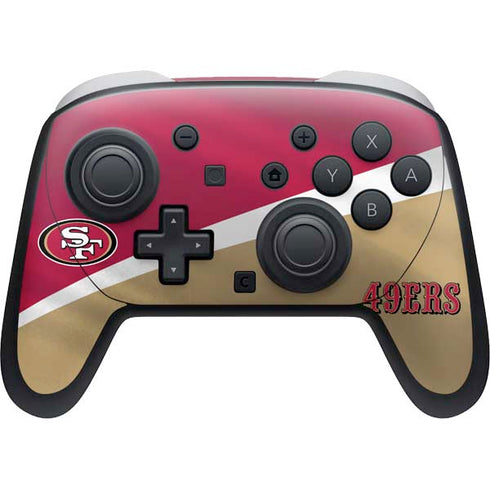 NFL San Francisco 49ers Nintendo Switch 2 (2025) Pro Controller Skin
