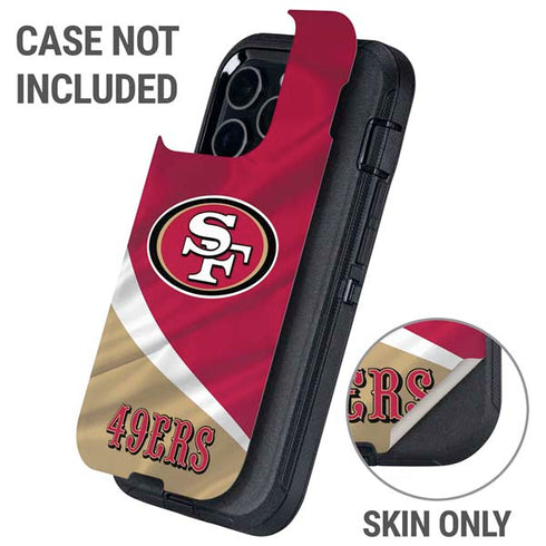 NFL San Francisco 49ers Otterbox Defender iPhone Skin