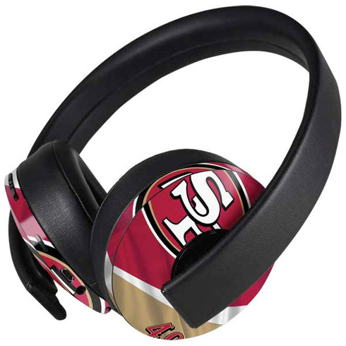 NFL San Francisco 49ers PlayStation 4 Gold Wireless Headset Skin