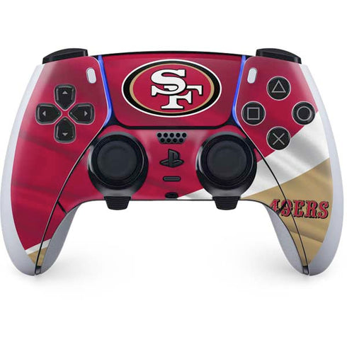 NFL San Francisco 49ers PS5 DualSense Edge Pro Controller Skin