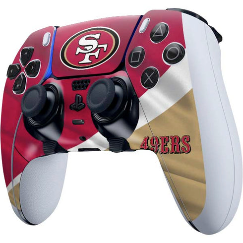 NFL San Francisco 49ers PS5 DualSense Edge Pro Controller Skin