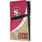 NFL San Francisco 49ers PS5 Pro Console Skin