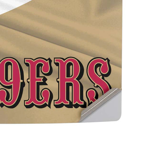 NFL San Francisco 49ers PS5 Pro Disk Console Skin