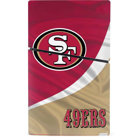 NFL San Francisco 49ers PS5 Slim Digital Edition Console Skin