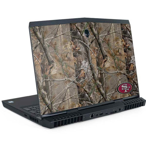 NFL San Francisco 49ers Realtree AP Camo Dell Alienware Skin