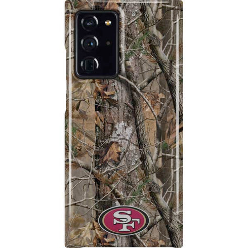 NFL San Francisco 49ers Realtree AP Camo Galaxy Cases