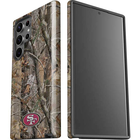 NFL San Francisco 49ers Realtree AP Camo Galaxy S23 Ultra Pro Case