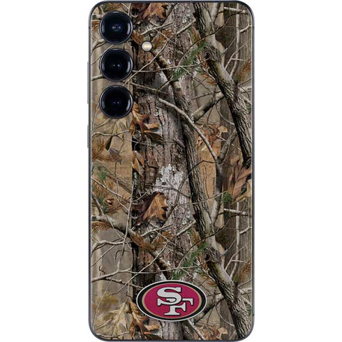 NFL San Francisco 49ers Realtree AP Camo Galaxy S25 Plus Skin