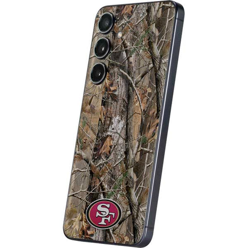 NFL San Francisco 49ers Realtree AP Camo Galaxy S24 Skin