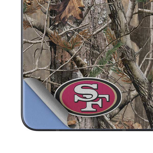 NFL San Francisco 49ers Realtree AP Camo Galaxy Z Fold5 5G Skin
