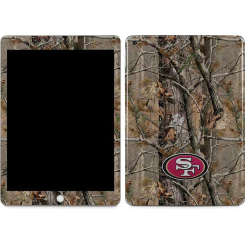 NFL San Francisco 49ers Realtree AP Camo Apple iPad Skin