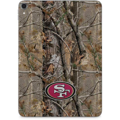 NFL San Francisco 49ers Realtree AP Camo Apple iPad Pro Skin