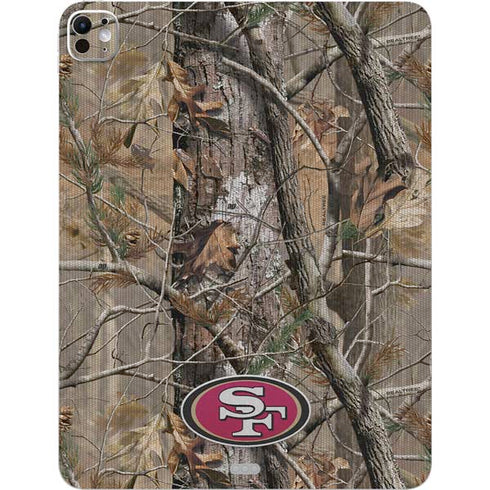 NFL San Francisco 49ers Realtree AP Camo iPad Pro 13in M4 (2024) Skin