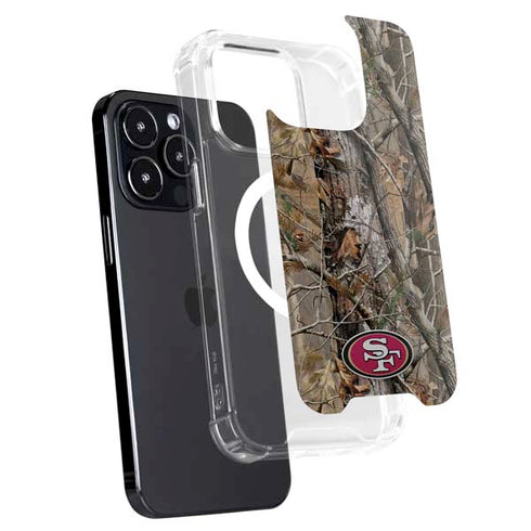 NFL San Francisco 49ers Realtree AP Camo iPhone 16 Pro Max MagSafe Case