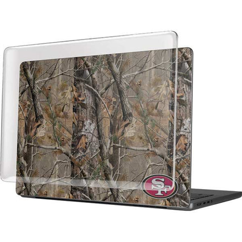 NFL San Francisco 49ers Realtree AP Camo MacBook Pro 14in (2021-24) Case plus Skin