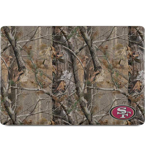 NFL San Francisco 49ers Realtree AP Camo MacBook Skins