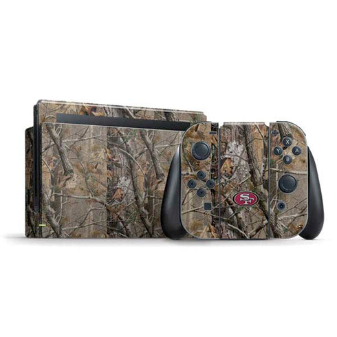 NFL San Francisco 49ers Realtree AP Camo Nintendo Skins