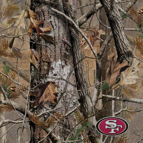 NFL San Francisco 49ers Realtree AP Camo PS4 Console and Controller Bundle Skin