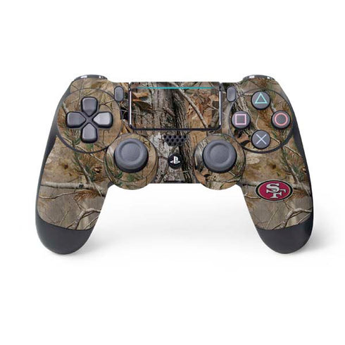 NFL San Francisco 49ers Realtree AP Camo PlayStation PS4 Skins