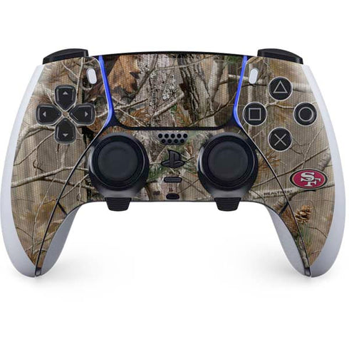 NFL San Francisco 49ers Realtree AP Camo PlayStation PS5 Skins