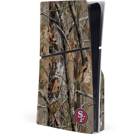 NFL San Francisco 49ers Realtree AP Camo PlayStation PS5 Skins