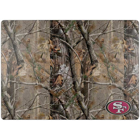 NFL San Francisco 49ers Realtree AP Camo Surface Laptop 7 13.8in Skin