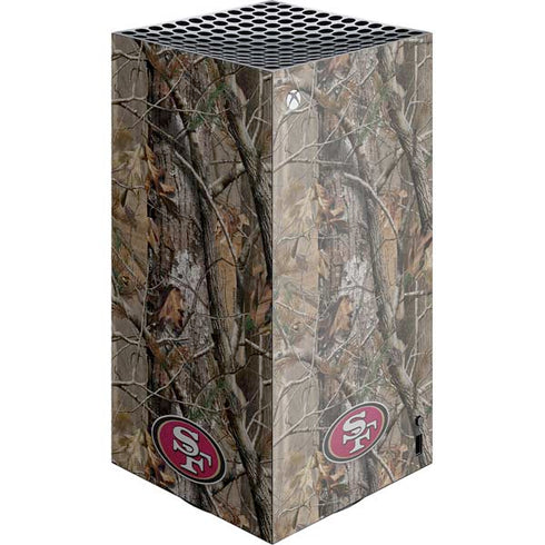 NFL San Francisco 49ers Realtree AP Camo Xbox Series X Skins