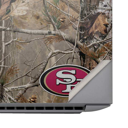 NFL San Francisco 49ers Realtree AP Camo HP ZBook Fury 16 G10 Skin