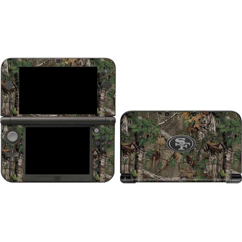 NFL San Francisco 49ers Realtree Xtra Green Camo Nintendo Skins