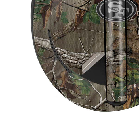 NFL San Francisco 49ers Realtree Xtra Green Camo Bose Noise Cancelling Headphones 700 Skin