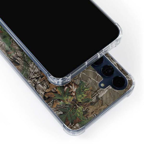 NFL San Francisco 49ers Realtree Xtra Green Camo Galaxy A55 5G Clear Case