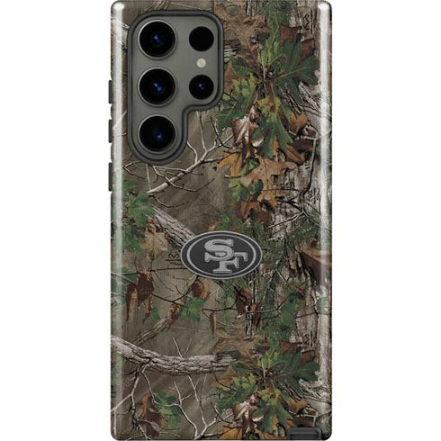 NFL San Francisco 49ers Realtree Xtra Green Camo Galaxy S23 Ultra Pro Case