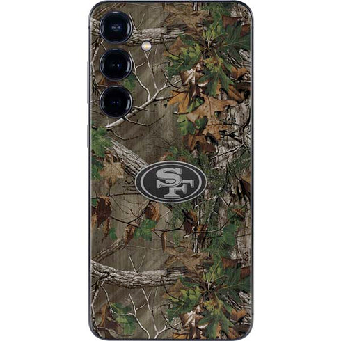 NFL San Francisco 49ers Realtree Xtra Green Camo Galaxy S25 Plus Skin