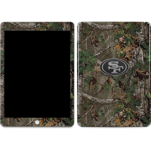 NFL San Francisco 49ers Realtree Xtra Green Camo Apple iPad Skin