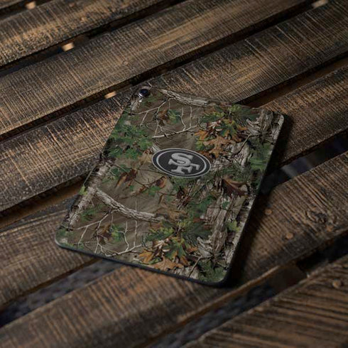 NFL San Francisco 49ers Realtree Xtra Green Camo Apple iPad Pro Skin