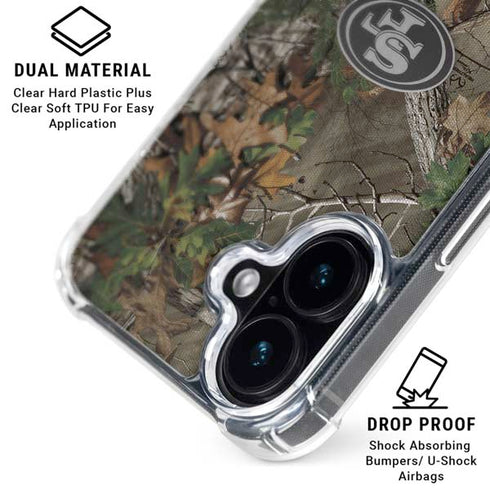 NFL San Francisco 49ers Realtree Xtra Green Camo iPhone 17 Clear Case