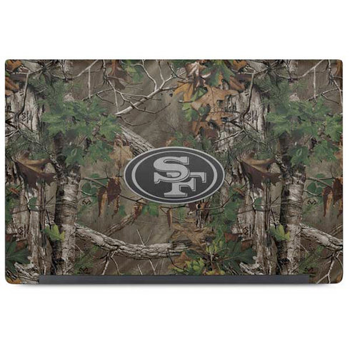 NFL San Francisco 49ers Realtree Xtra Green Camo Dell Latitude Skin