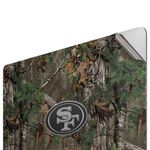 NFL San Francisco 49ers Realtree Xtra Green Camo Apple MacBook Pro 16-inch Skin