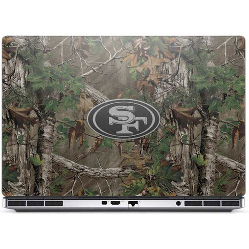NFL San Francisco 49ers Realtree Xtra Green Camo Dell Precision Skin