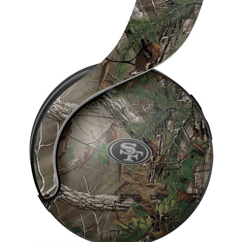 NFL San Francisco 49ers Realtree Xtra Green Camo PULSE 3D Wireless Headset for PS5 Skin
