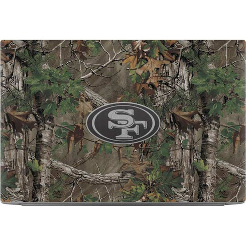 NFL San Francisco 49ers Realtree Xtra Green Camo Dell XPS Skin