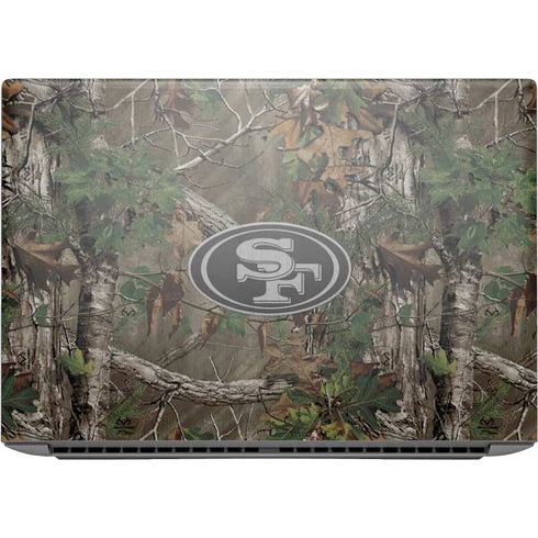 NFL San Francisco 49ers Realtree Xtra Green Camo HP ZBook Fury 16 G10 Skin