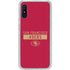 NFL San Francisco 49ers Red Performance Series Galaxy Cases